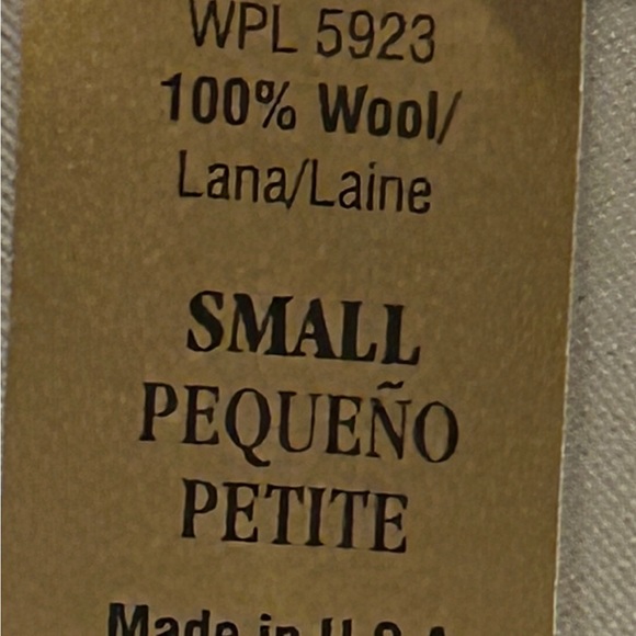 tiger pride hat small grande Vintage Mens Hat New Made In USA. 100 % wool - Picture 8 of 10